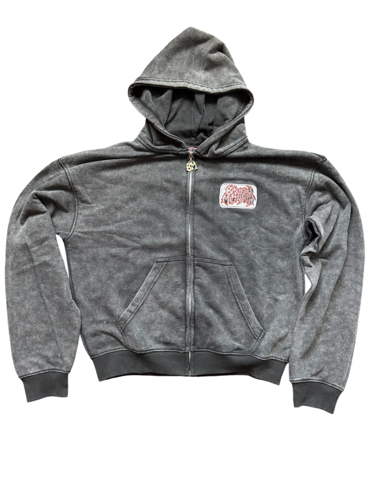 Black BarelyMidnight PatchWrk Hoodie